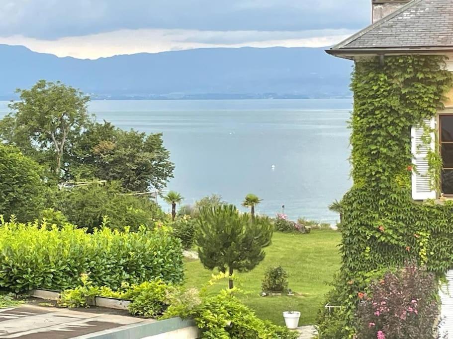 La Veranda De La Mouette Thonon-les-Bains Bagian luar foto